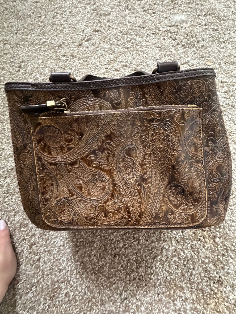 Vintage Relic Quality Brand Womens Leather Purse - Picture 2 of 4